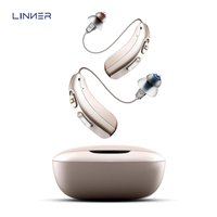 Linner Clarity Rechargeable BTE Hearing Aids for Seniors (41% OFF)