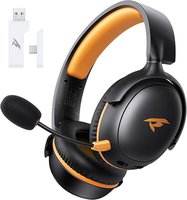 Wireless Gaming Headset, 2.4GHz USB Gaming Headphones with Bluetooth 5.4