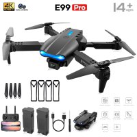 BEEPRINCESS Drone with 4K HD Dual Camera for Adults Kids, RC Quadcopter with 2 Modular 1800mAh Batteries