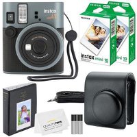 Instax Mini 41 Camera Bundle with 20 Prints & Case (25% OFF)