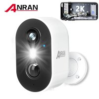 2K Wireless Outdoor Security Camera with Spotlight
