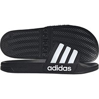 Adilette Shower Slides Unisex, Black/White, Size 10 (40% OFF)