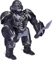 Transformers Toys Rise of The Beasts Command & Convert Animatronic Optimus,  12.5-Inch