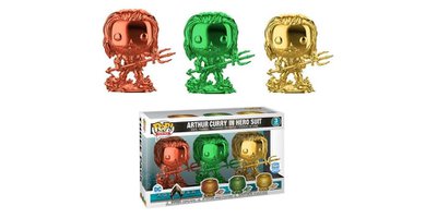 2 Pack Funko Pop 3-Pack Heroes Aquaman