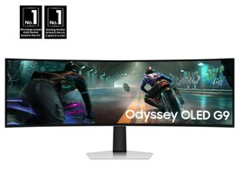 Samsung Odyssey OLED G9 (G91SD) 49" Curved 5120x1440 144Hz Monitor + JBL Headset