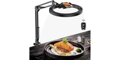Camera Mount with Selfie Ring Light (33% OFF)