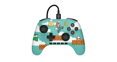 PowerA Advantage Wired Controller for Nintendo Switch 2 - Mario Time (40%)