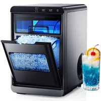 Simzlife Nugget Ice Maker Countertop 44.9lbs