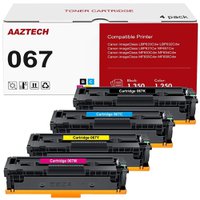 Canon 067 Toner 4-Pack (BK/C/M/Y) Compatible Set (81% OFF)