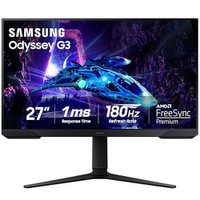 Odyssey G3 27" FHD Gaming Monitor, 180Hz, 1ms (17% OFF)