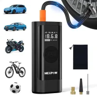 NEXPOW Tire Inflator Air Pump, 150PSI Cordless, 8000mAh (72% OFF)
