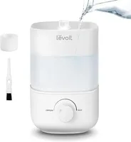 LEVOIT Top Fill Humidifiers for Bedroom, White
