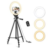 Sensyne 10'' Ring Light with 50'' Extendable Tripod Stand (48% OFF)