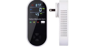 3-in-1 Carbon Monoxide Detector w/Temp & Humidity (78% OFF) 