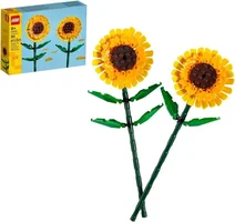 Sunflowers LEGO (40524) - Building Set for Kids, Boys, and Girls Ages 8+ - Artificial Sunflower Decorations for Home Display 