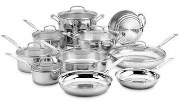 [Black Friday Deal] Cuisinart 77-17N 17-Piece Stainless Steel Set (42% OFF)