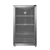 Insignia, 115-Can Beverage Cooler, Stainless steel (28% OFF)