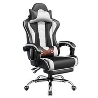 Yaheetech Gaming Chair, Video Game Chair with Massage Lumbar Support (28% OFF)