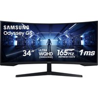 Samsung 34" Odyssey G5 Curved Gaming Monitor (26% OFF)